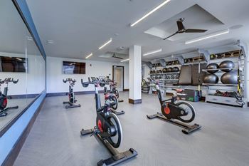 Yoga, cycle, & crossfit studios